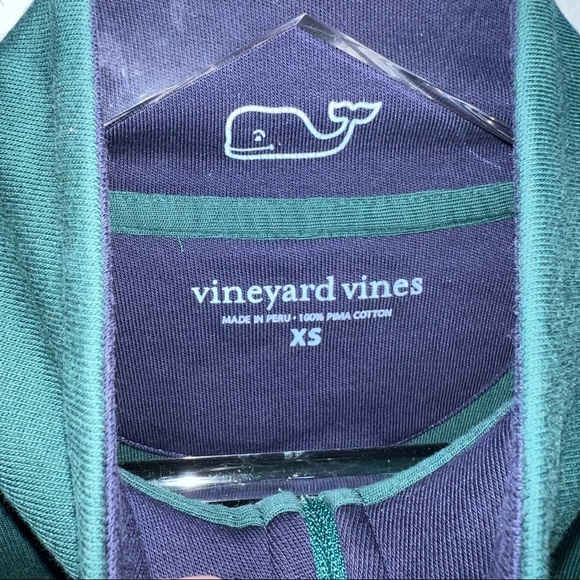 BNWOT Army Green Vineyard Vines Half Zip Jacket - Picture 7 of 10